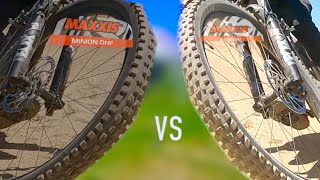 Which Tire Will Come Out On Top The Maxxis DHF VS Assegai EPIC Showdown [upl. by Oswal]