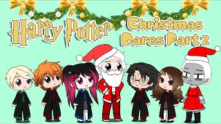 Harry Potter Dares  Christmas Dares  Part 2  Gacha Club  iCherry [upl. by Cosenza]