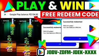 Unlimited  Free Redeem Code  how to get free redeem code  Free Google Play Redeem Code App 2024 [upl. by Aleras]