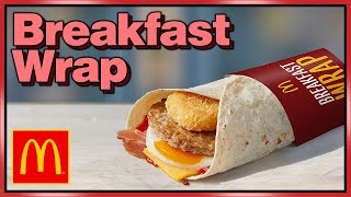 McDonalds Breakfast Wrap Review ITS BACK [upl. by Bristow]