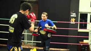 Luciano Mendola and Aminullah Rahman doing pads [upl. by Ornas]