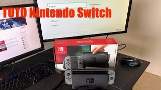 Tuto FR  Nintendo Switch  Utilisation et Branchement de la Nintendo Switch TUTO [upl. by Edrock321]