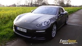 2015 Porsche Panamera S EHybrid Review  Fast Lane Daily [upl. by Dorca]