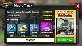 Military Tycoon Medic Truck [upl. by Eenwahs]