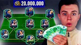 Me Gasto 20M Comprando Plantilla FULL TOTS Ligue 1 [upl. by Nelaf402]