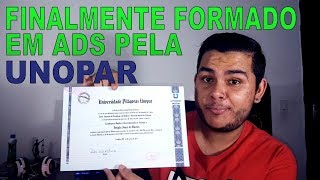 Como é formar em ADS pela UNOPAR [upl. by Elpmid]