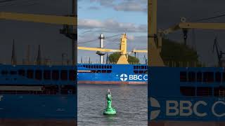 BBC LEER  General Cargo Ship  IMO 9885283  06102024  Hamburger Hafen [upl. by Trelu209]