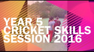 Year 5 Cricket Skills Session 2016  AbercarnPS MrG [upl. by Ecnadnak692]