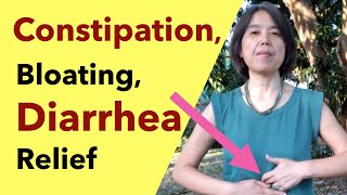 Relieve Constipation Diarrhea and Bloating with a Pressure Point [upl. by Erle600]