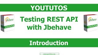 Testing REST API with Jbehave  Introduction [upl. by Ohs]