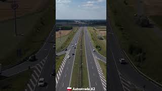 AUTOSTRADA A2 POZNAŃ  WARSZAWA [upl. by Lindon]