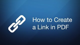 How To Insert a Hyperlink in PDF [upl. by Cence]