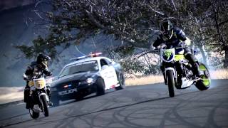 Motos vs Policia HD [upl. by Demmy89]