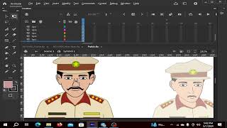 How to Rig a Character in Adobe Animate CC  eye blink 2D Animation Bangla Beginner Tutorial [upl. by Laehpar173]