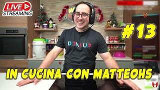 LIVE CUSCUS con Ilcresh01  IN CUCINA CON MATTEOHS 13  MatteoHS Live [upl. by Drida]