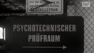 Reaktionstest für Tramführer 1965  SRF Archiv [upl. by Kabab]