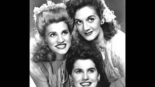 The Andrews Sisters  The Woodpecker Song 1940 [upl. by Atinrev]