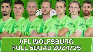 VFL WOLFSBURG FULL SQUAD SEASON 202425  VFL Wolfsburg Official Squad [upl. by Monro]