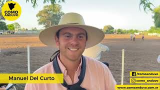 Manuel Del Curto 4ta Exposición y Competencias de Caballos Criollos en Azul [upl. by Stormi]