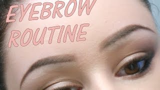 EYEBROW ROUTINE  Come Disegno le SOPRACCIGLIA [upl. by Pettiford]