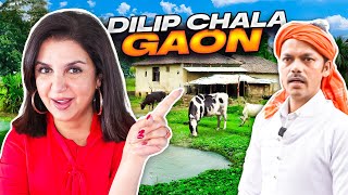 Dilip Ka Naya Ghar aur Village Tour  FarahKhanK [upl. by Eidorb]