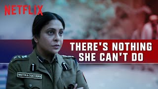 Savage DCP Vartika Chaturvedi  Shefali Shah  Delhi Crime Season 2  Netflix India Shorts [upl. by Anatak]