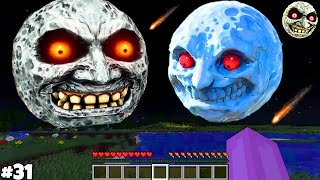 i Found Scary LUNAR MOON 😱 in Minecraft   Part31 [upl. by Wendolyn680]