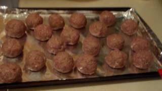 deep fried meatballs [upl. by Berrie]