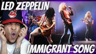 I FINALLY HEARD LED ZEPPELIN  IMMIGRANT SONG LIVE 1972  REACTION [upl. by Gorrono604]