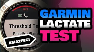 Measure Lactate Threshold  Lactate Test amp Auto Detection Using Garmin [upl. by Ellocin]