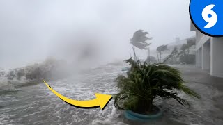 HURRICANE IAN — INSIDE the EYEWALL amp Shocking Storm Surge [upl. by Ainaled]