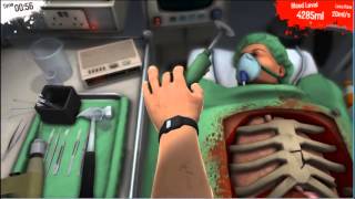 【実況】 素手で肺をむしり取る天才外科医 カルテ① 【Surgeon Simulator 2013】 [upl. by Nabalas]