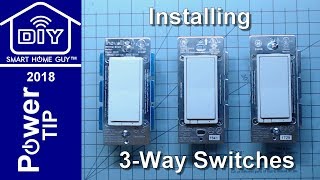 3Way Switch Installation Tip  Power Tip Ep 1 [upl. by Xerxes]