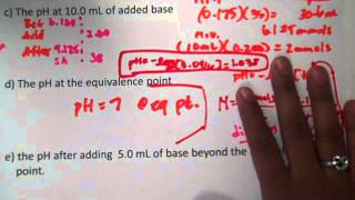 67 Titration of HBr with KOH continued [upl. by Cherye]