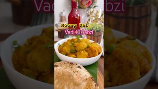 vadi ki sabzi  moong dal vadi nu shak [upl. by Birk]