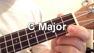 How to play C Major chord on the ukulele [upl. by Vivia]