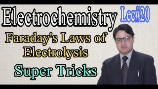 Faradays Laws Electrolysis  Chemistry Super King [upl. by Dreda928]