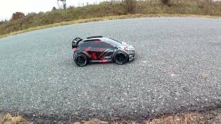 TRAXXAS FIESTA ST RALLY 96MPH ON 6S [upl. by Yentiw]