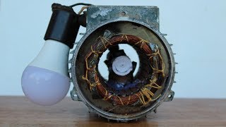 How to Make a Dynamo Generator Light Bulbs Using DC Motor [upl. by Eylloh]