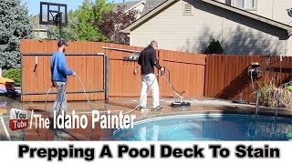 How to paint a pool deck AcrylaDeck pool coating application [upl. by Romney265]