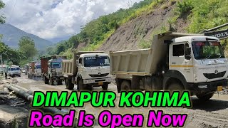 Dimapur Kohima❤️😃👍Road Is Now OpenMMSPEED [upl. by Rehctelf]