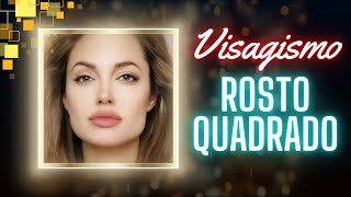 VISAGISMO Rosto Quadrado [upl. by Rodnas]