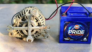 2 Wire Alternator Wiring  how to wiring 2 pin alternator [upl. by Nytsirc]