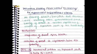 Post mortem lividity  forensic medicine  livor mortis  3rd year mbbs [upl. by Costa]