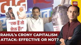 Rahul Gandhis Crony Capitalism Attack Effective or Hypocritical  India Today [upl. by Rhoda]