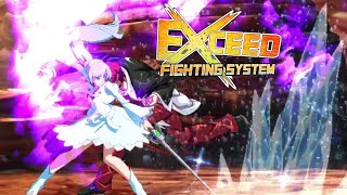 Yui vs RagingRowen  Exceed Fighting System IKEMENMUGEN Online Matches [upl. by Dahij]