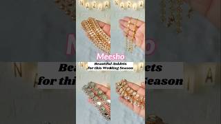 Beautiful Anklets for this Wedding Season from Meesho  Check community post for links  youtube [upl. by Keram719]