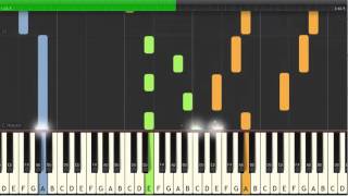 Synthesia  Piano Duet  Braveheart Theme [upl. by Nyrb]