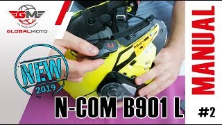 Unboxing a instalace interkomu NCom do helmy Nolan N1005 2 [upl. by Aniuqahs159]