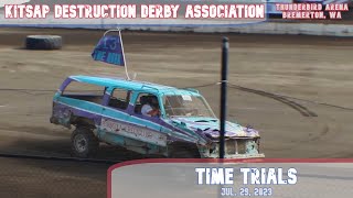 Kitsap Destruction Derby  Time Trials 72923 [upl. by Alecram430]